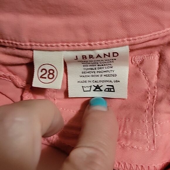 * * J BRAND coral skinny leg jeans Final Discount - Picture 6 of 7
